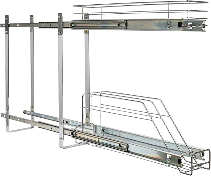 Household Essentials Glidez Multipurpose Chrome-Plated Steel Pull-Out/Slide-Out - Image 10