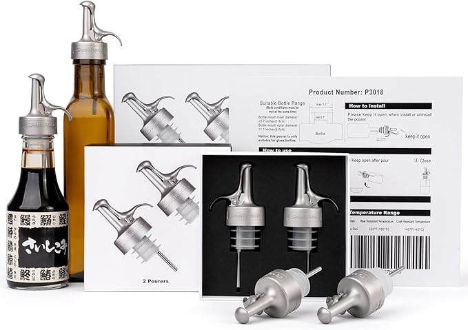 Oil Pour Spout, Olive Oil Spouts, Dispenser Pour Spouts - Image 9