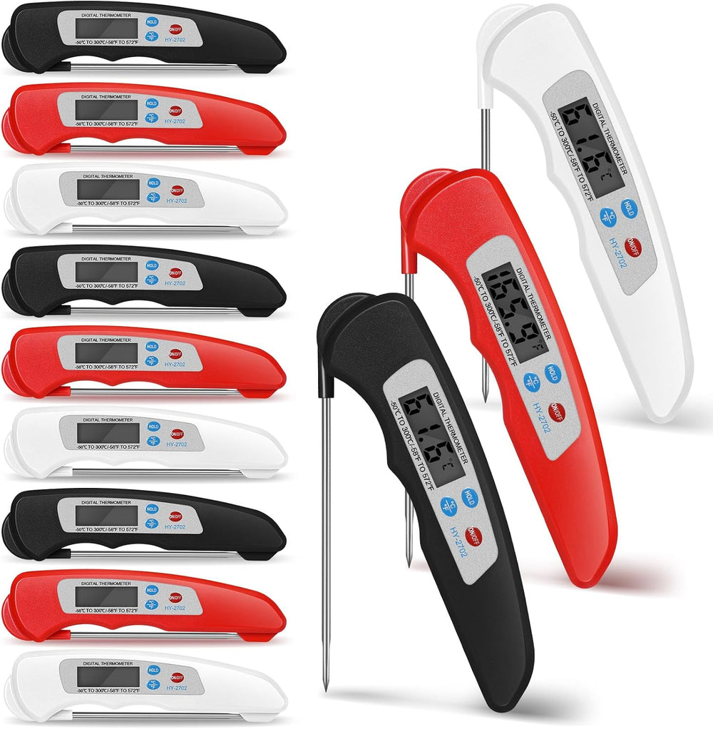 Xuhal 12 Pcs Digital Meat Thermometer