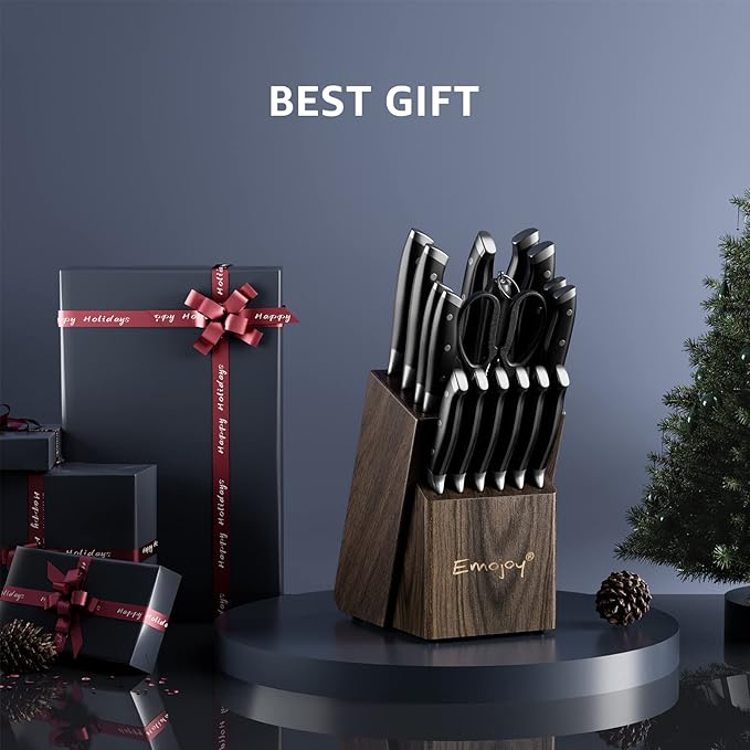 Emojoy Knife Set, 18-Piece Kitchen Knife Set - Image 8