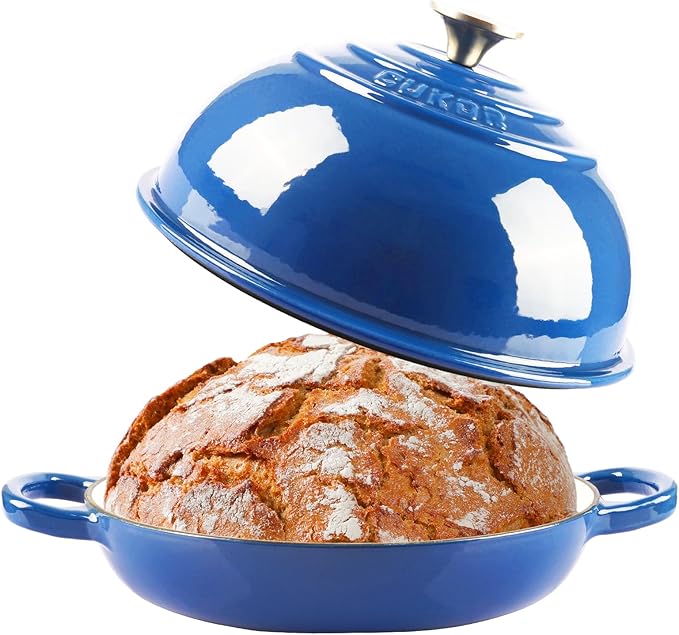 CUKOR 7QT Dutch Oven Pot With Lid, Enameled Cast Iron Dutch Oven by CUKOR