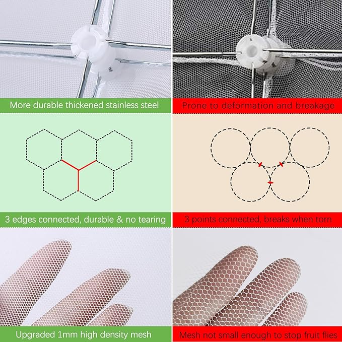Mesh Food Covers for Outside - Image 3
