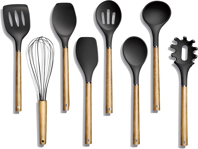 Country Kitchen Non Stick Silicone Utensil Set by CountryKitchen