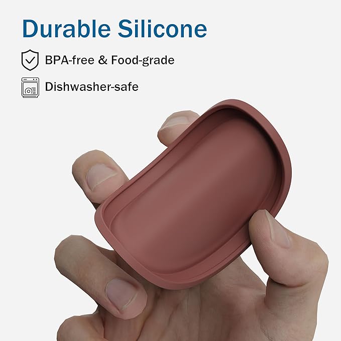 OHMO 2 Pack Pet Food Can Lids, BPA Free Silicone Covers - Image 3