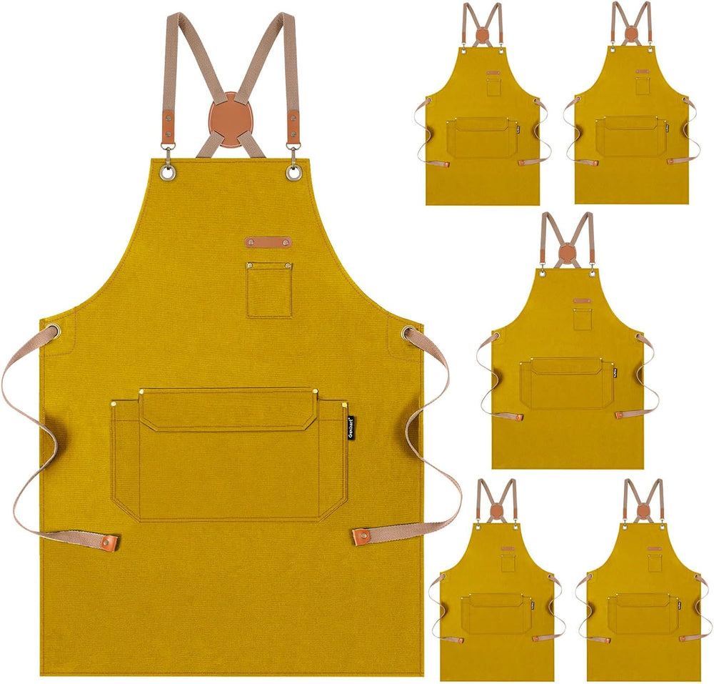 Genixart Chef Apron for Men Women