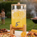 MOBYKE 2.2 Gallon Drink dispenser, Large Water Glass Beverage Dispenser by MOBYKE