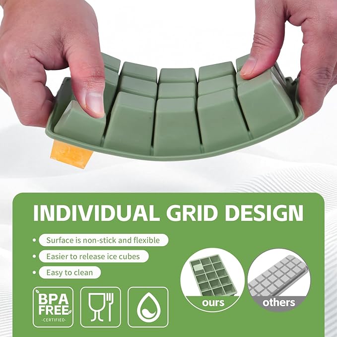 FANYITY Silicone Ice Cube Tray - Image 3