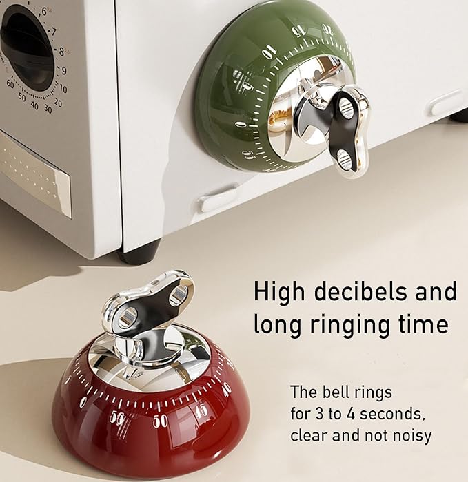 Visual Kitchen Timer for Cooking, Chef Cooking Timers Clock - Image 5