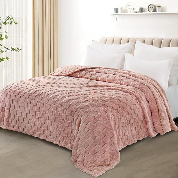 Exclusivo Mezcla Twin Size Flannel Fleece Blanket, Super Soft and Warm - Image 2