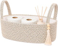 ABenkle Small Storage Basket, Jute Rope Woven Toilet Paper Tray Organizer by ABenkle