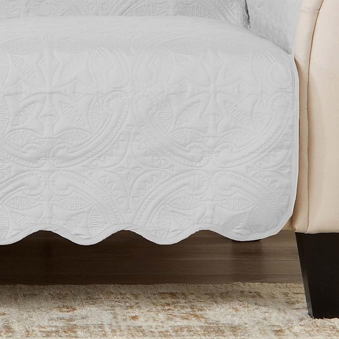 Great Bay Home Reversible Sofa Cover - Image 6