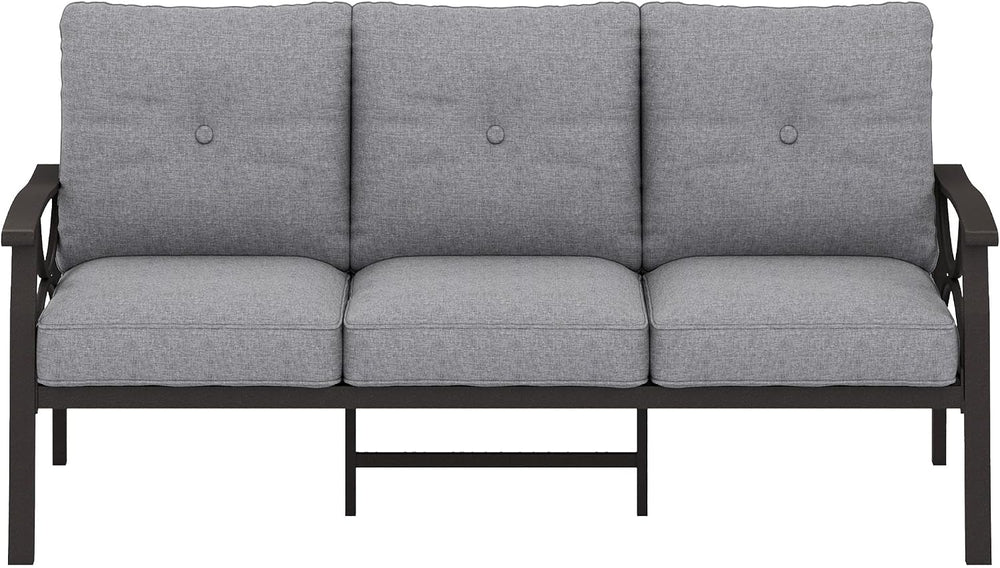 RoyalCraft Patio 3 Seats Sofa, All-Weather Outdoor Couch, Patio Furniture Sof...