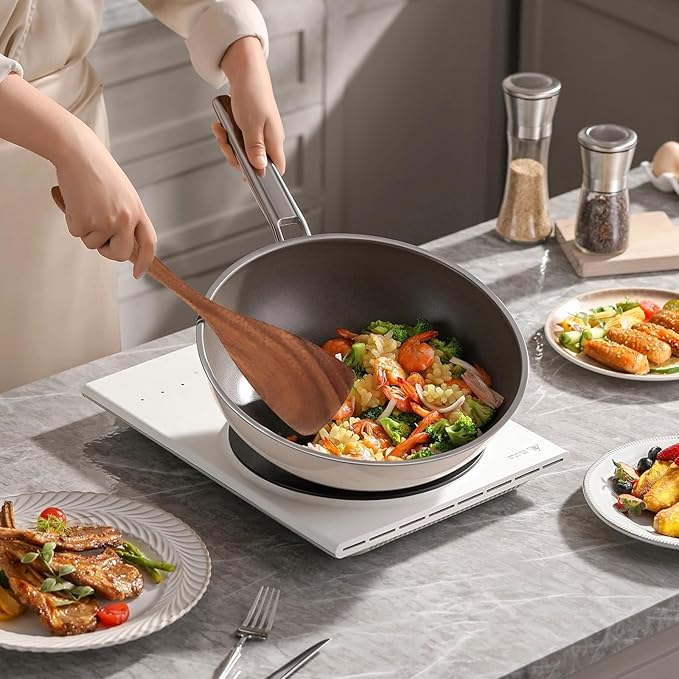 6 PCS Wooden Cooking Utensils Set, Wooden Spoons - Image 6