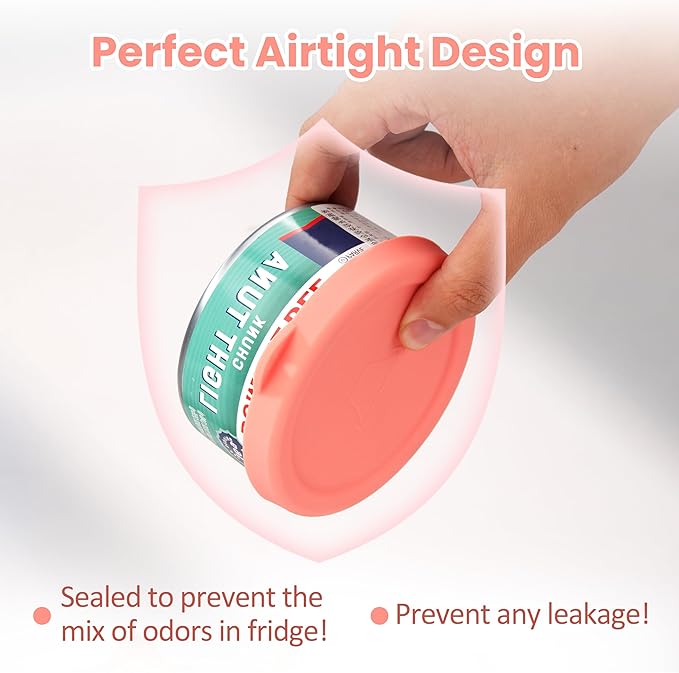 4 Packs 4-inch/9.5cm Silicone Can Lids - Image 5
