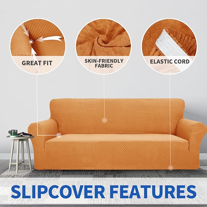 ZNSAYOTX 1 Piece Jacquard Couch Covers - Image 3