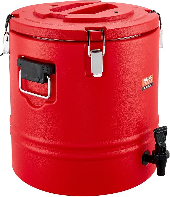 VEVOR Insulated Beverage Dispenser, 8 Gal/30.3L Thermal Hot and Cold Drink - Image 9