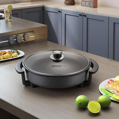 12" Round Electric Skillet - Image 2