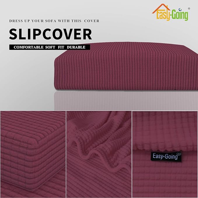 Easy-Going Stretch Cushion Cover Sofa Cushion Furniture Protector Sofa Seat - Image 3
