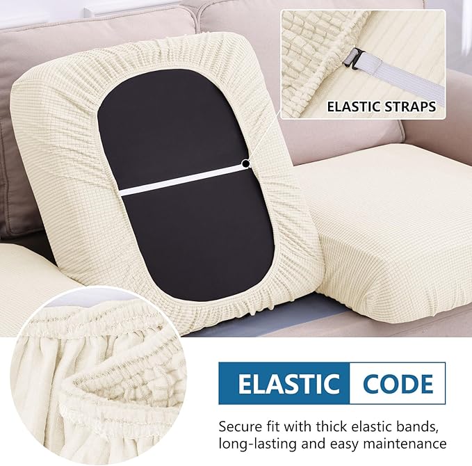 hyha Waterproof Couch Cushion Covers - Image 4