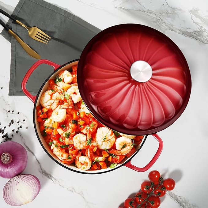 Enameled Cast Iron Dutch Oven Pot
