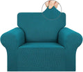 KEKUOU Stretch Single Sofa Slipcover 1 Piece Couch Sofa Cover Furniture by KEKUOU