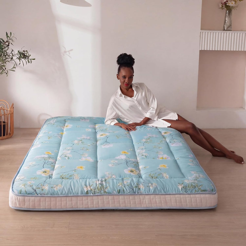 MAXYOYO Futon Mattress, Japanese Floor Mattress Folding Sleeping Pad