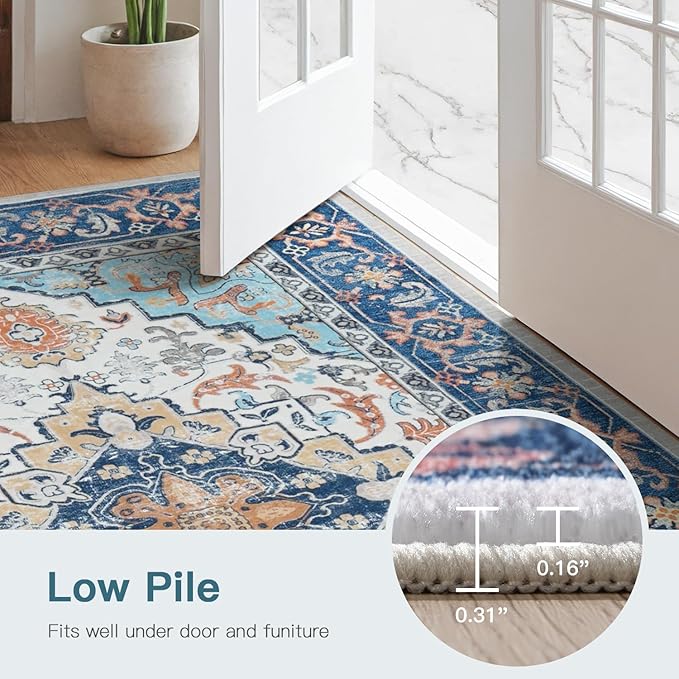 Lofus 3x5 Area Rugs for Living Room, Machine Washable Area Rug, Soft Small Rugs - Image 7