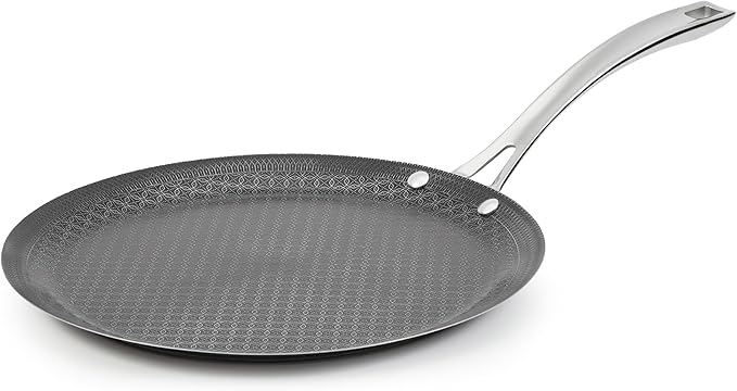 Cuisinart FusionPlus Hybrid Stainless Steel Cookware, 12-Inch Round Griddle Pan by Cuisinart