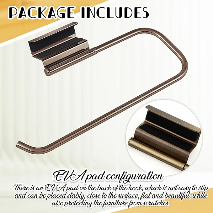 Yaocom 12.4 Inches Cabinet Door Paper Towel Holder Camper Under Sink No - Image 4