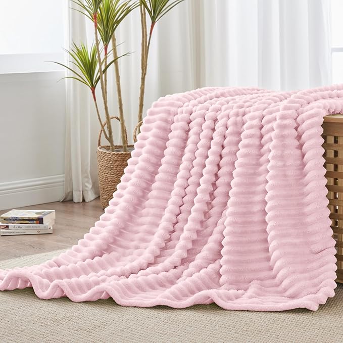 BEDELITE Twin Blanket for Couch & Bed, 300GSM Soft & Warm Fleece Blanket - Image 7