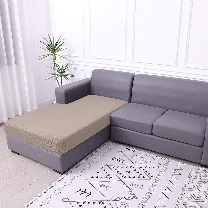 hyha Waterproof Sectional Couch Covers, Non Slip Sofa Couch Cushion Covers L - Image 7