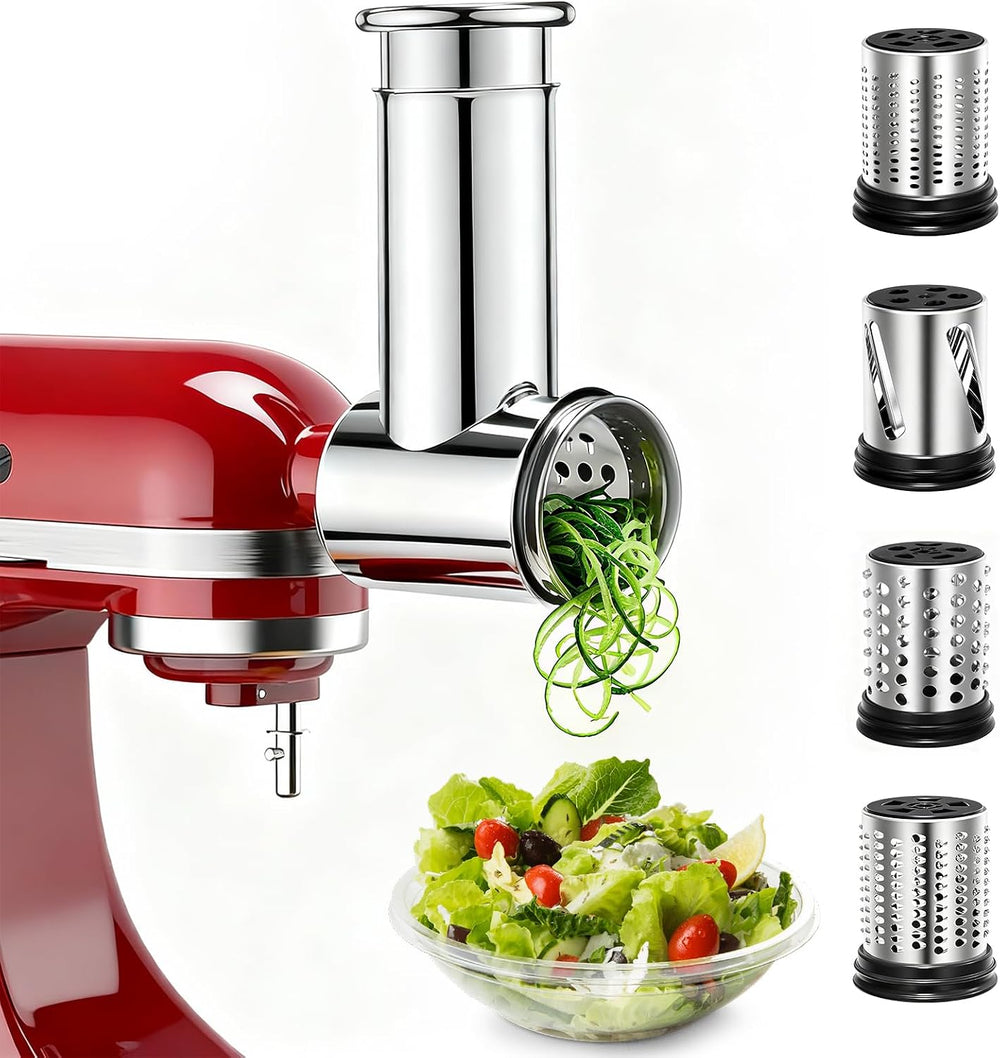 Stainless Steel Slicer Shredder Attachments