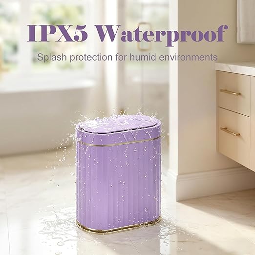 ELPHECO Bathroom Sensor Trash Can