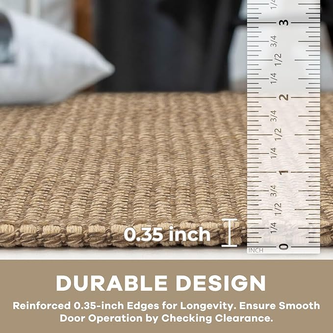 KOZYFLY Long Runners for Hallways 2x12 ft Washable Kitchen Runner Non Slip - Image 4