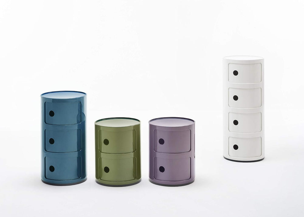 Kartell 0 Componibili, White, 32x32x77 cm