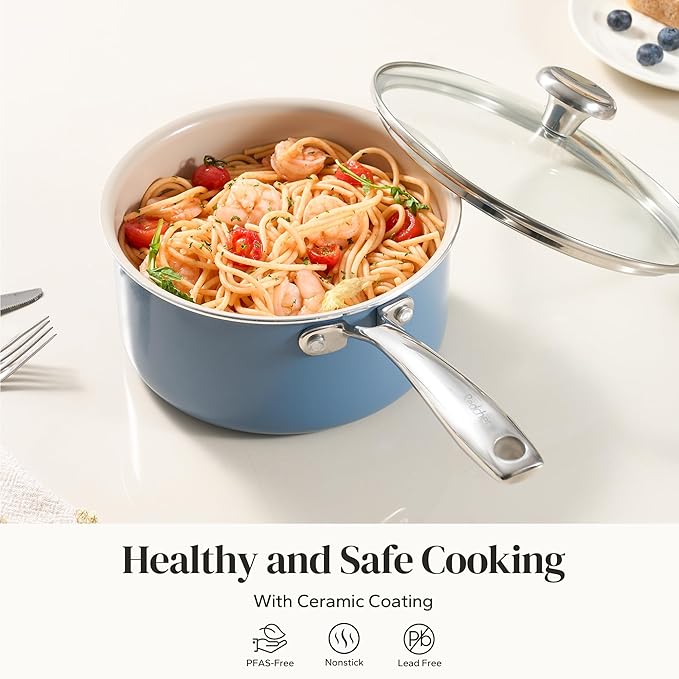 Redchef Nonstick Ceramic Sauce Pan - Image 5