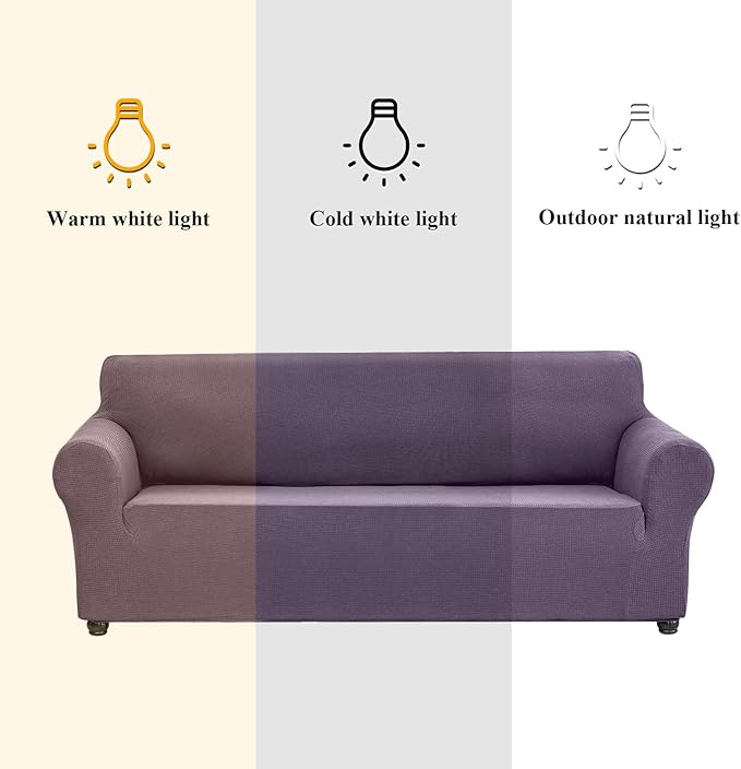 Joccun Stretch Chair Couch Cover, 1-Piece Sofa Slipcover Spandex Jacquard - Image 3