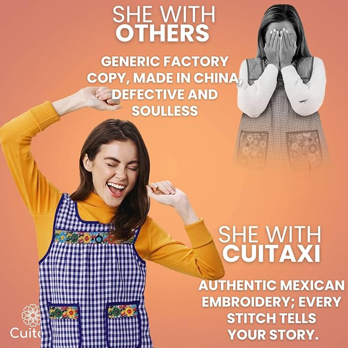 Cuitáxi Traditional Mexican apron - Image 8