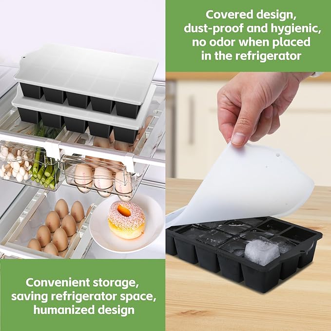 FANYITY Silicone Ice Cube Tray - Image 4