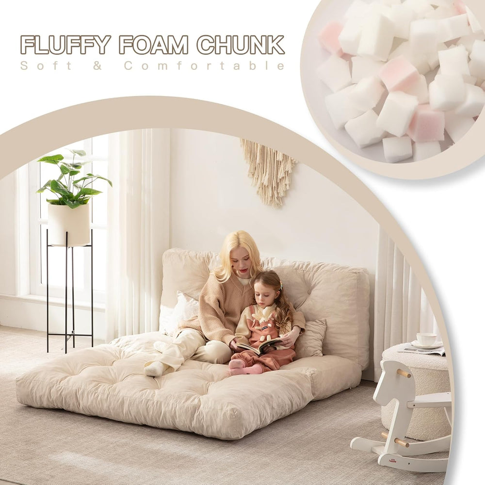 Folding Sofa Bed Fold Out Floor Couch Convertible Sleeper Chair Bed