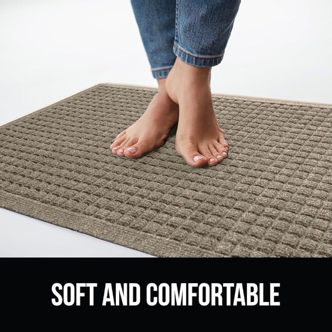 GORILLA GRIP® Ultra Absorbent Front Door Mat Outside Entrance, Traps Dirt and - Image 7