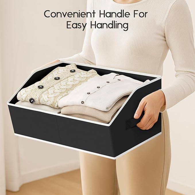 Homsorout Large Closet Organizers and Storage Bins