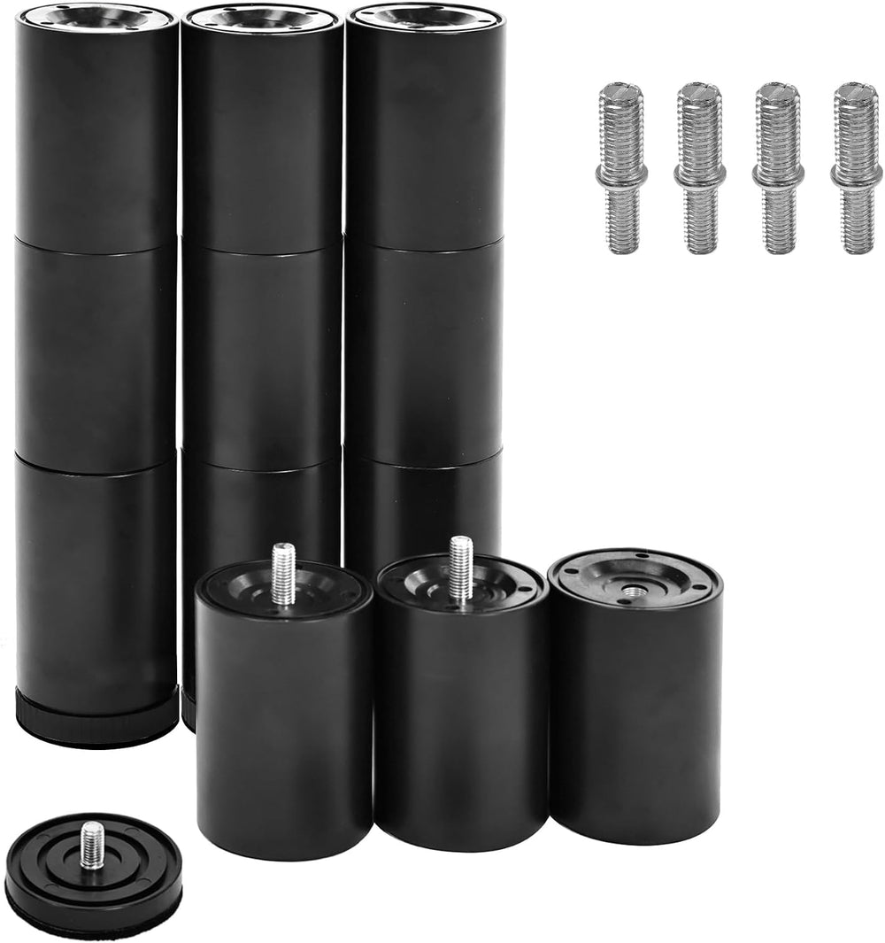 11 Inch Bed Legs for Adjustable Bed, Screw in Bed Legs Set of 4