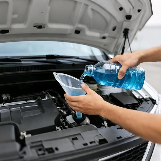 2 Pcs Long Neck Oil Funnel for Automotive, Wide Mouth Plastic Funnel, Long - Image 5
