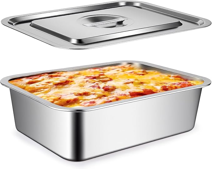 9.2QT Stainless Steel Lasagna Pan by KAKO