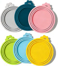 Food Can Lids, One Tin Cap Fit Most Standard Size Dog Cat Food by IVIA+PET