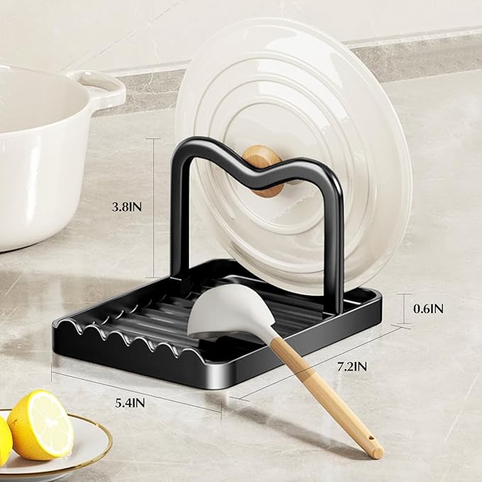 Ysks'hf spoon holder and pot lid holder，stainless steel，Kitchen Utensil Rest - Image 8