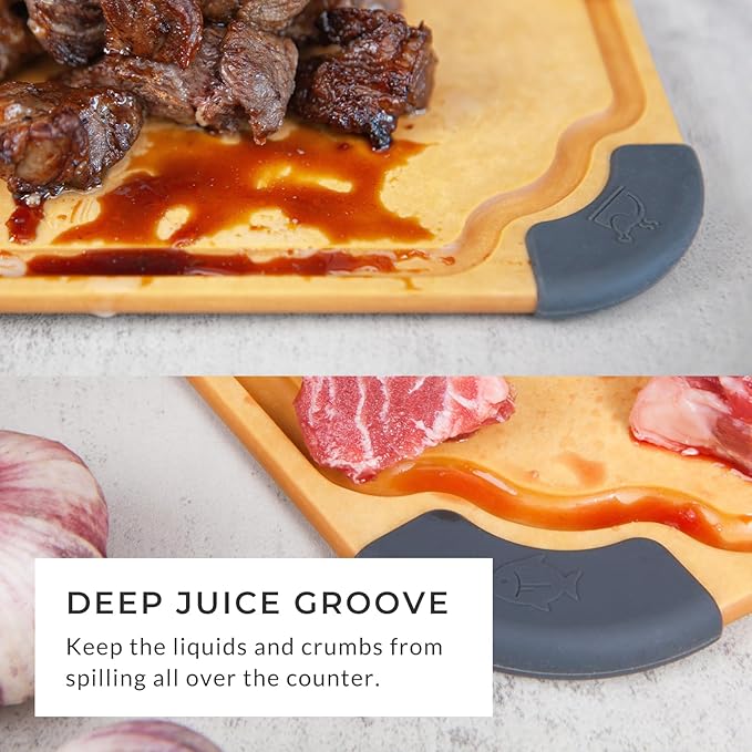 Elihome essential Series Wood Fiber Cutting Board - Image 4