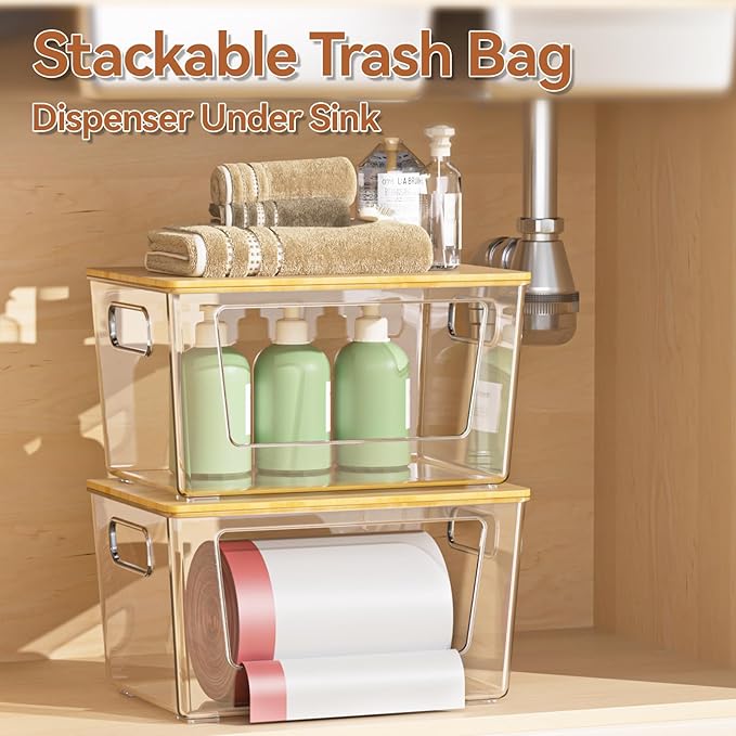 spospo 4 Pack Trash Bag Holder - Image 6