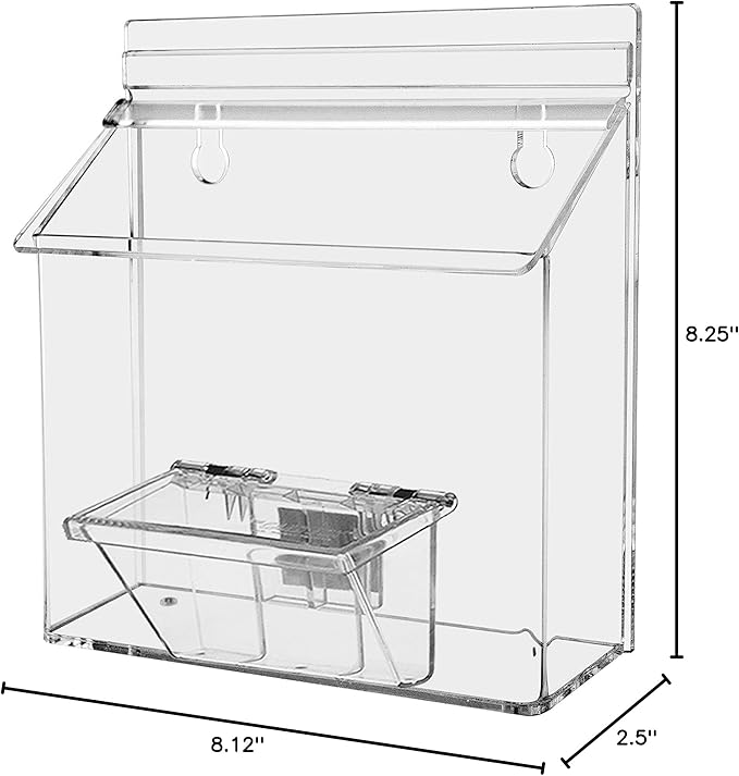 Marketing Holders Outdoor Brochure Holder Holds 7.5" x 5.5" Advertising - Image 8